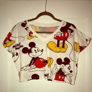 Mickey Mouse Crop Top!